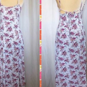 Floral spaghetti strap sundress